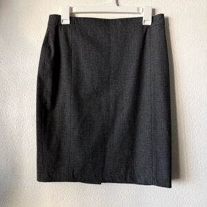 Ann Taylor Charcoal Pencil Skirt